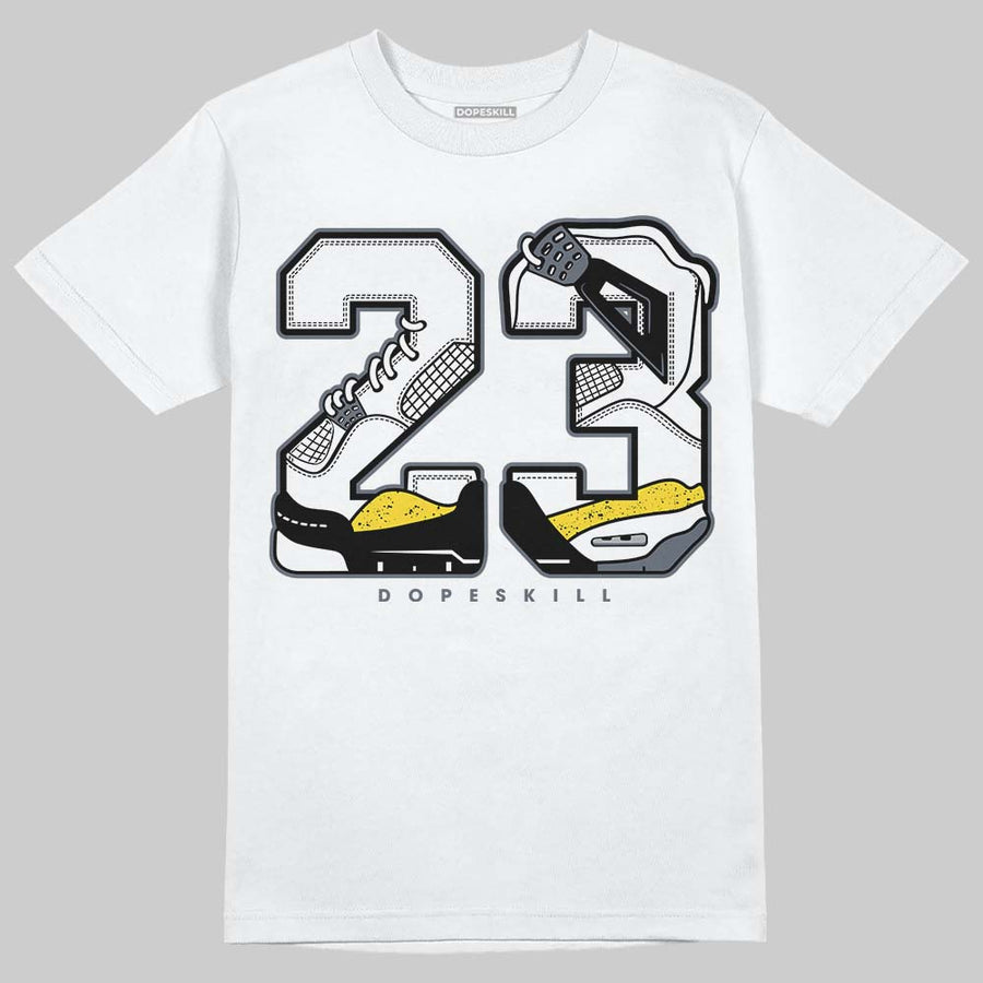Tour Yellow 4s ChanceGift T-Shirt 23 mit 4s-Mustergrafik