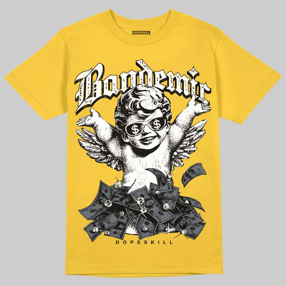 Tour Yellow 4s DopeSkill T-Shirt Bandemic Graphic