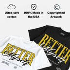 Tour Yellow 4s DopeSkill T-Shirt Better Myself Graphic
