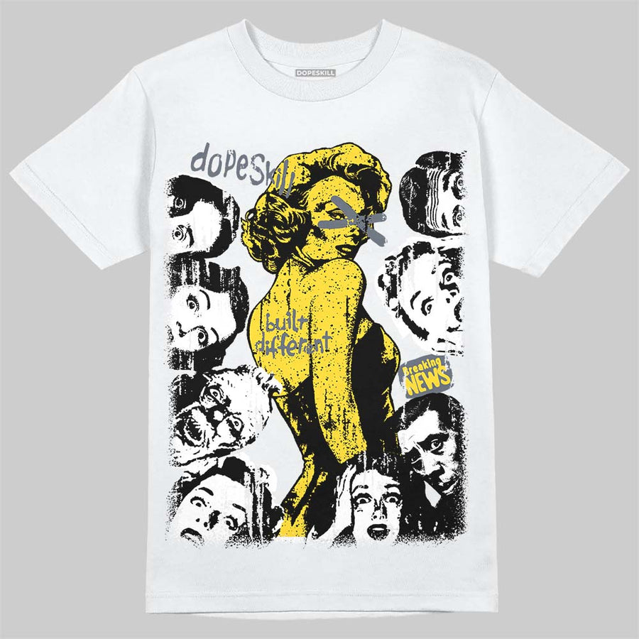 Tour Yellow 4s ChanceGift T-Shirt Built Different Graphic