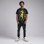 Tour Yellow 4s DopeSkill T-Shirt Built Different Graphic