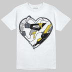 Tour Yellow 4s DopeSkill T-Shirt Heart Jordan 4 Graphic