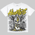Tour Yellow 4s DopeSkill Oversize Print T-Shirt Heartless Graphic