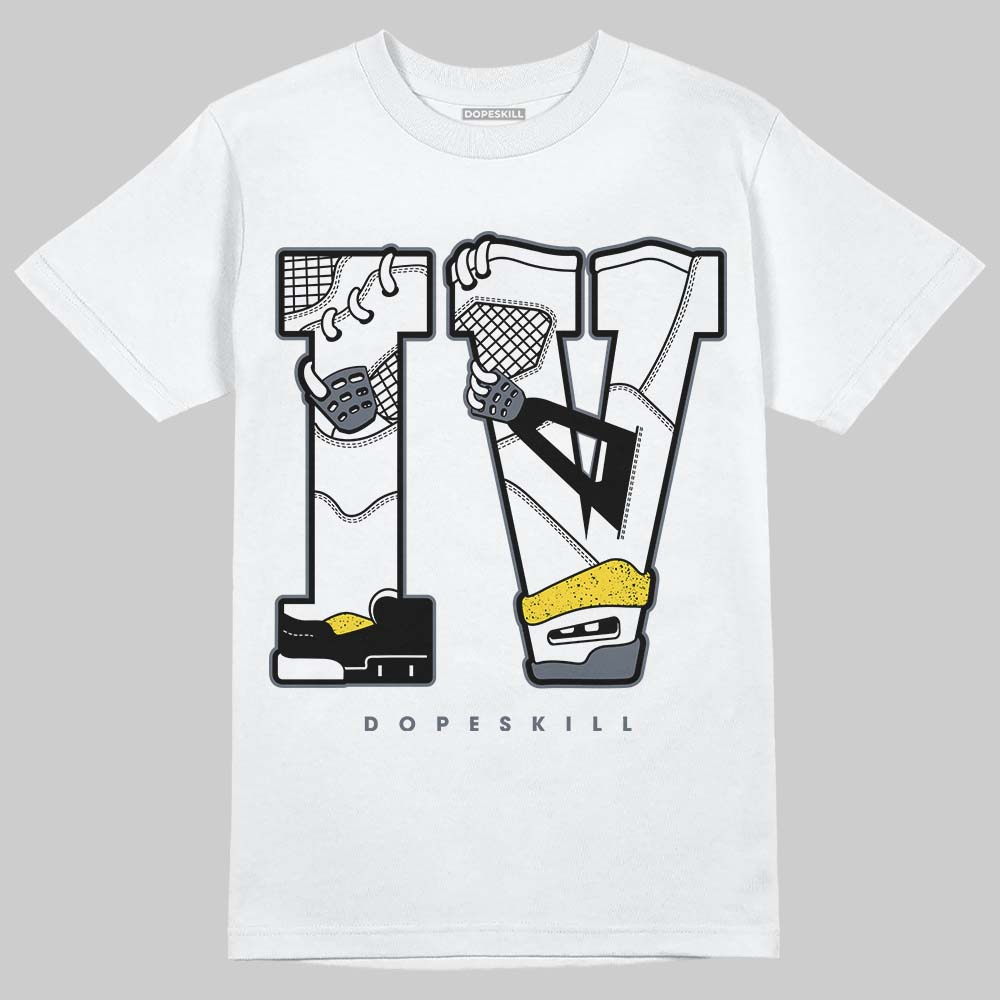 Tour Yellow 4s DopeSkill T-Shirt IV Jordan 4 Graphic