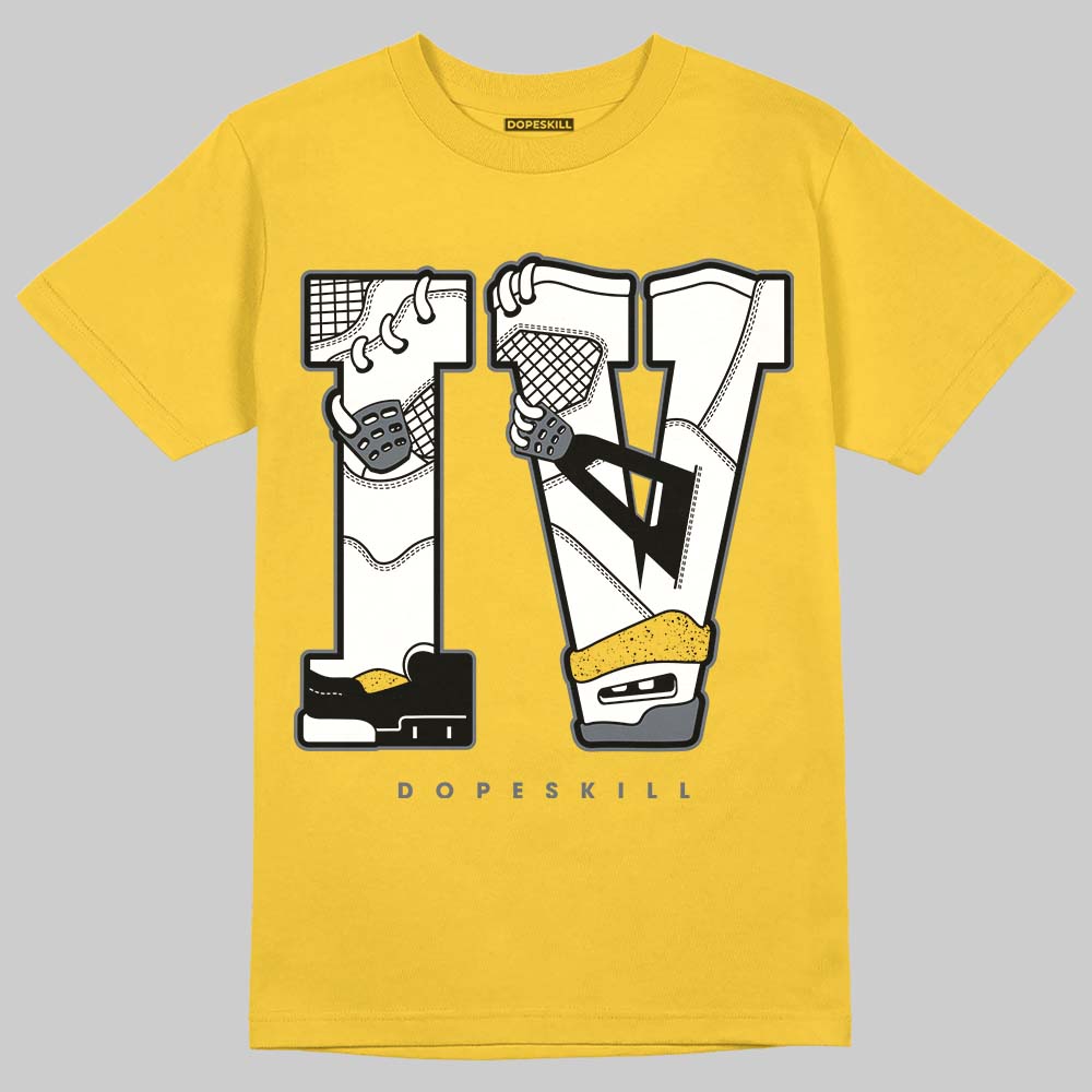 Tour Yellow 4s DopeSkill T-Shirt IV Jordan 4 Graphic