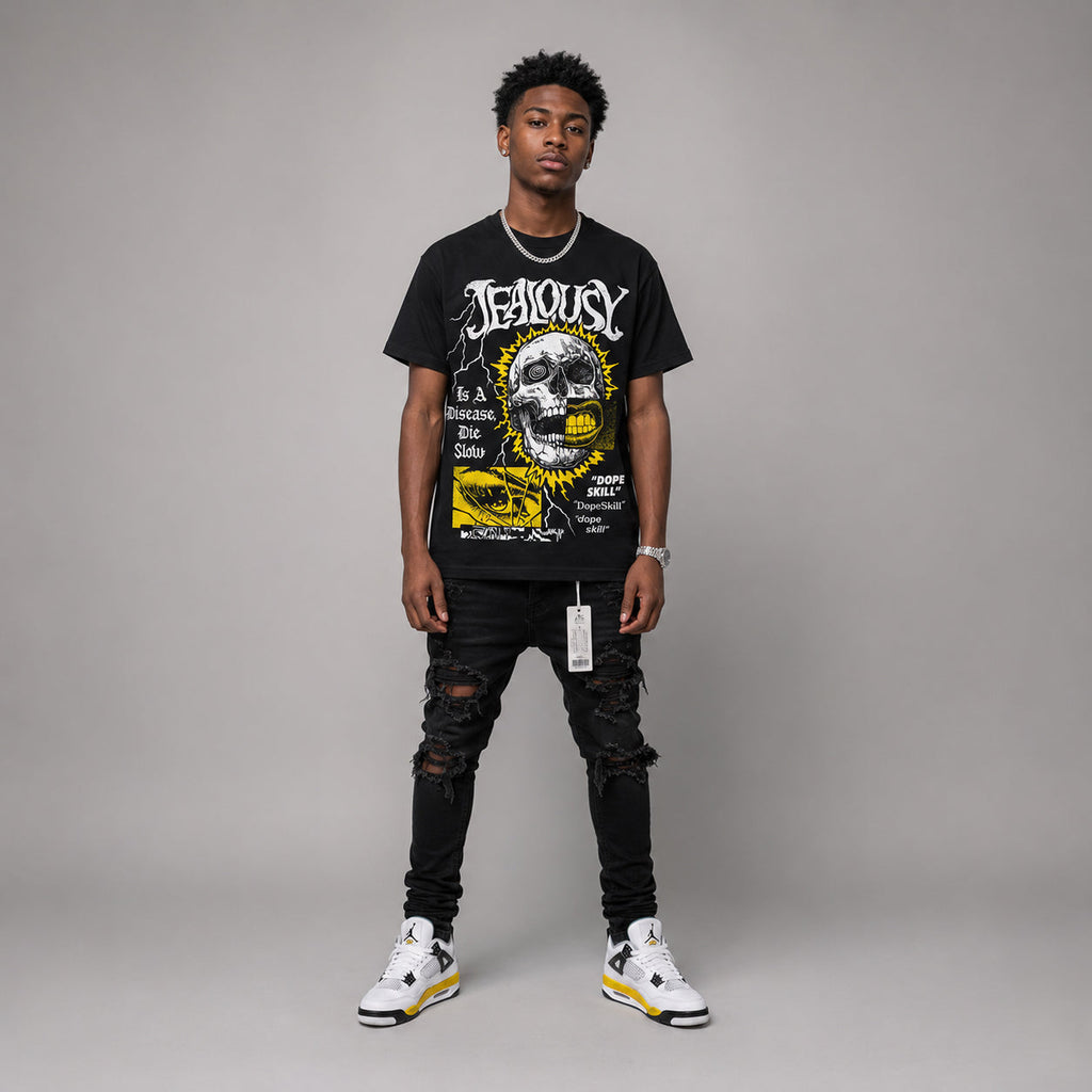 Tour Yellow 4s DopeSkill T-Shirt Jealousy Graphic