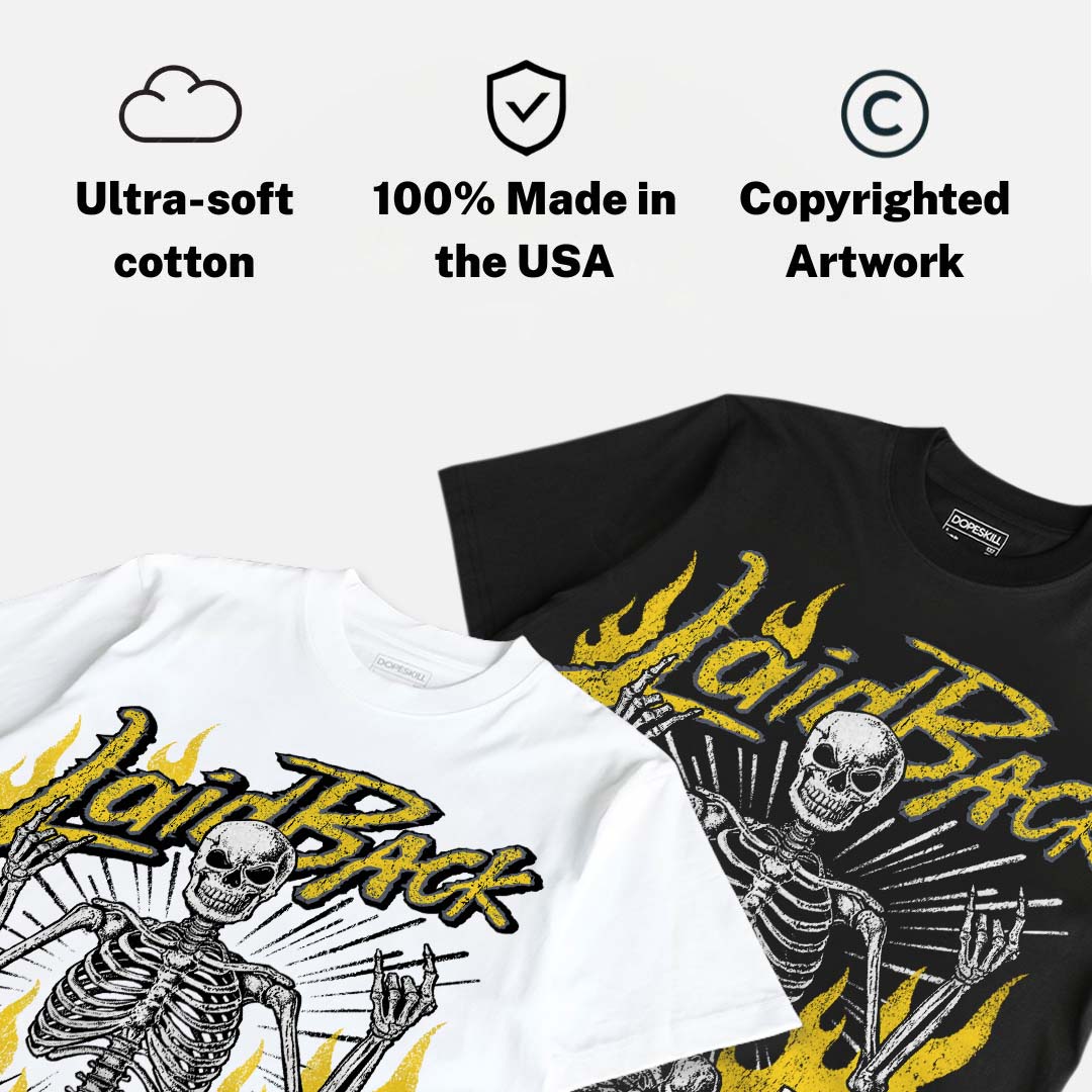 Tour Yellow 4s DopeSkill T-Shirt Laid Back Graphic