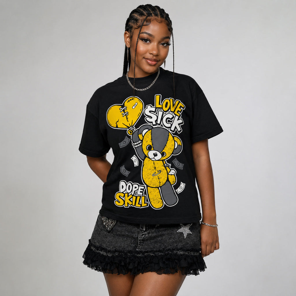 Tour Yellow 4s DopeSkill T-Shirt Love Sick Graphic