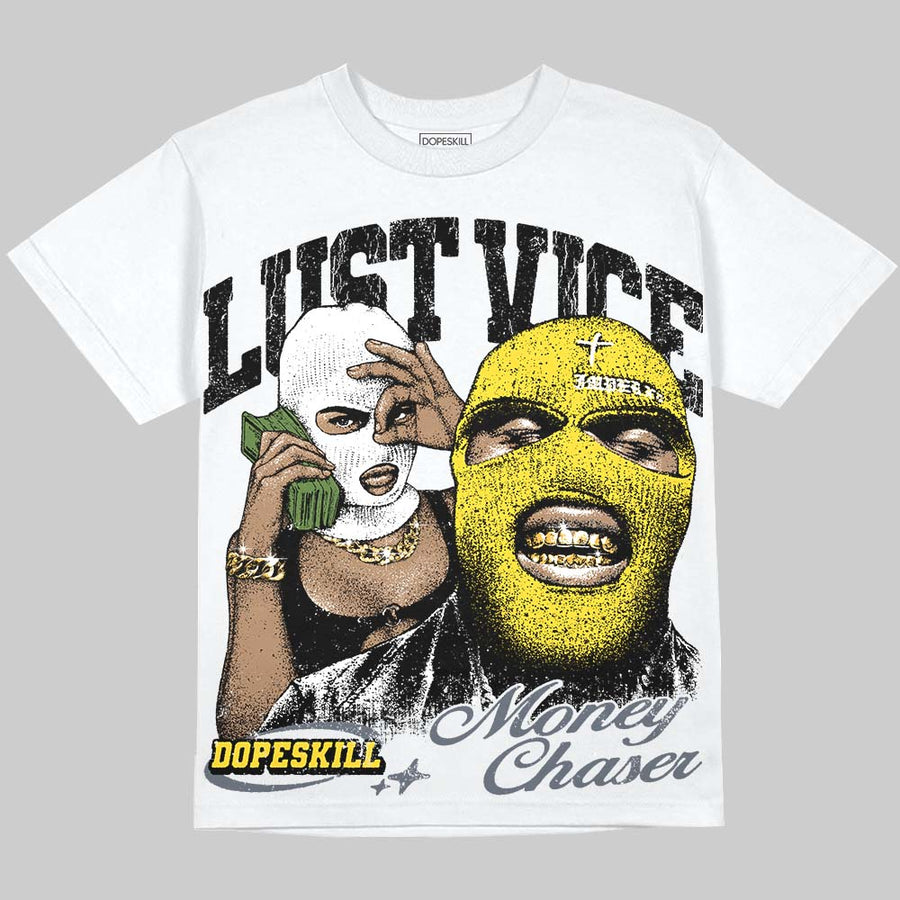 Tour Yellow 4s ChanceGift Oversize Print T-Shirt Lust Vice Graphic