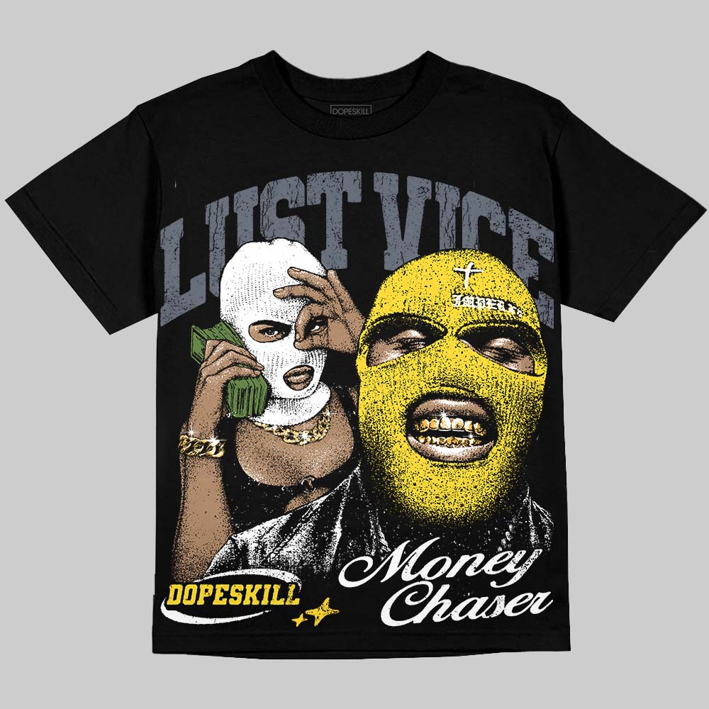 Tour Yellow 4s DopeSkill Oversize Print T-Shirt Lust Vice Graphic