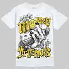Tour Yellow 4s DopeSkill T-Shirt Make Money Not Friends Graphic