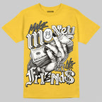 Tour Yellow 4s DopeSkill T-Shirt Make Money Not Friends Graphic