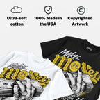 Tour Yellow 4s DopeSkill T-Shirt Make Money Not Friends Graphic