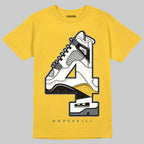 Tour Yellow 4s DopeSkill T-Shirt No.4 Graphic