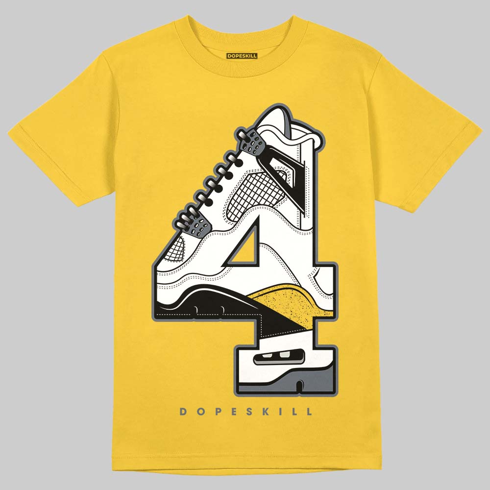 Tour Yellow 4s DopeSkill T-Shirt No.4 Graphic