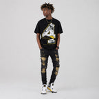 Tour Yellow 4s DopeSkill T-Shirt No.4 Graphic