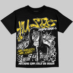 Tour Yellow 4s DopeSkill Oversize Print T-Shirt No Money No Lust Graphic
