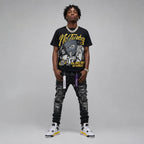 Tour Yellow 4s DopeSkill Oversize Print T-Shirt No Turkey Graphic