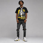 Tour Yellow 4s DopeSkill T-Shirt NPC Graphic