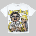 Tour Yellow 4s DopeSkill Oversize Print T-Shirt Overstack Graphic