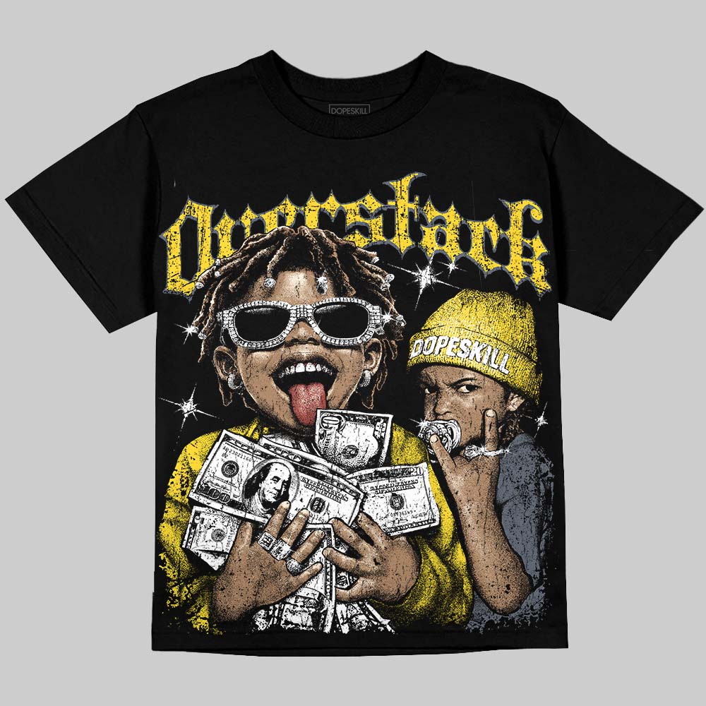 Tour Yellow 4s DopeSkill Oversize Print T-Shirt Overstack Graphic