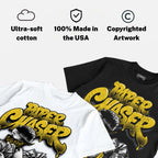 Tour Yellow 4s DopeSkill T-Shirt Paper Chaser Boy Graphic