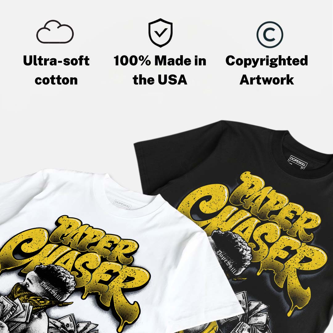 Tour Yellow 4s DopeSkill T-Shirt Paper Chaser Boy Graphic