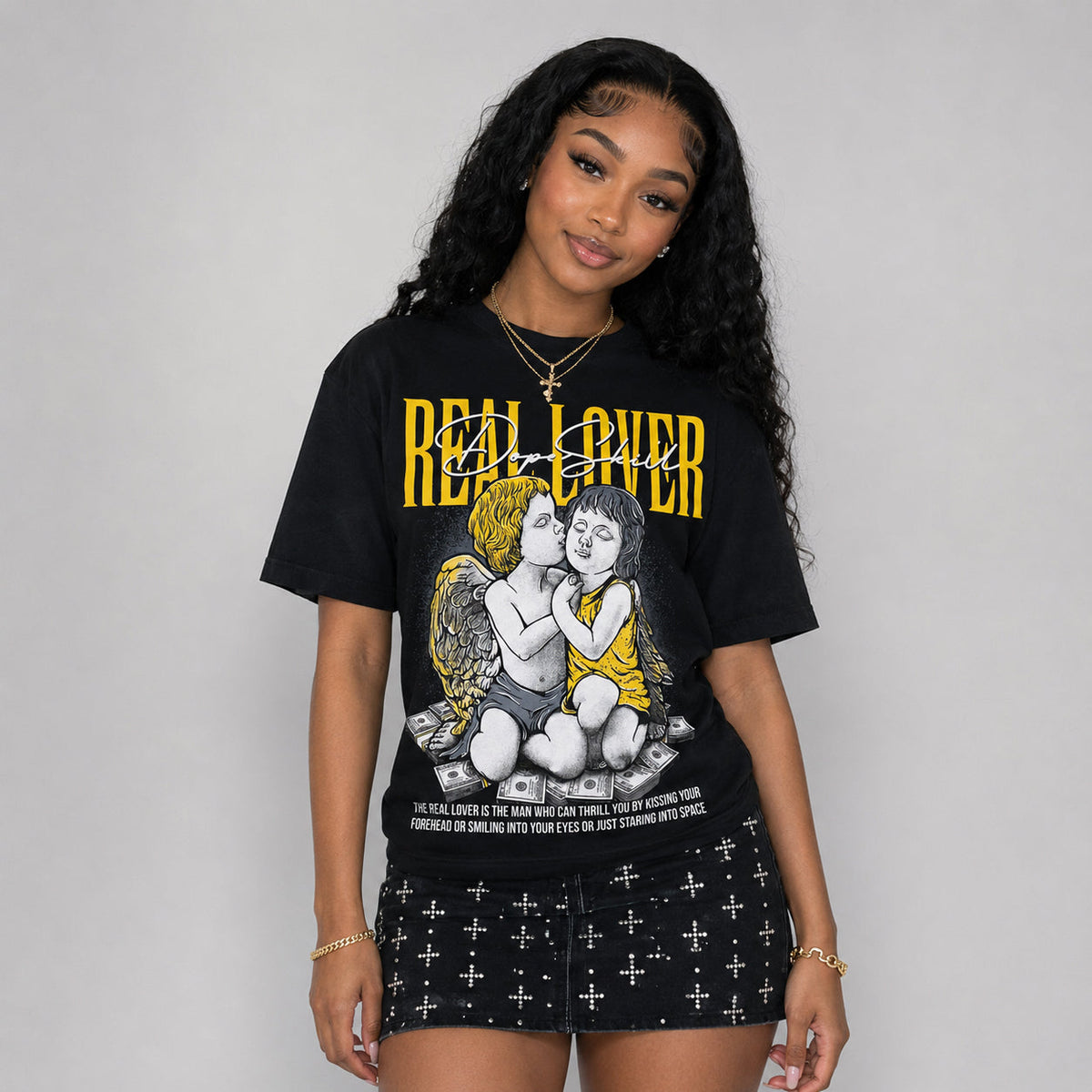 Tour Yellow 4s DopeSkill T-Shirt Real Lover Graphic