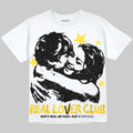 Tour Yellow 4s DopeSkill Oversize Print T-Shirt Real Lover Club Graphic