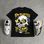 Tour Yellow 4s DopeSkill T-Shirt Rebirth Graphic