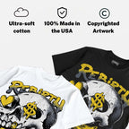 Tour Yellow 4s DopeSkill T-Shirt Rebirth Graphic