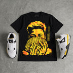 Tour Yellow 4s DopeSkill T-Shirt Rich Boy Camo Graphic
