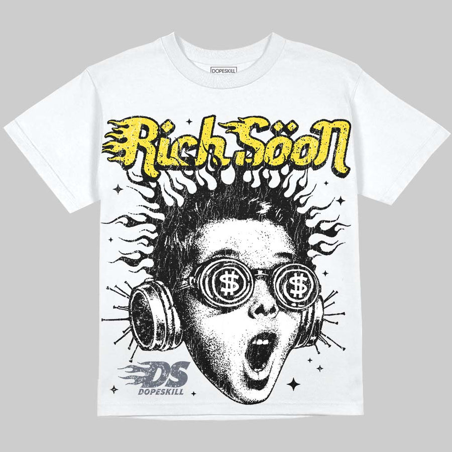 Tour Yellow 4s ChanceGift Oversize Print T-Shirt Rich Soon Grafik