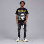 Tour Yellow 4s DopeSkill Oversize Print T-Shirt Rich Soon Graphic