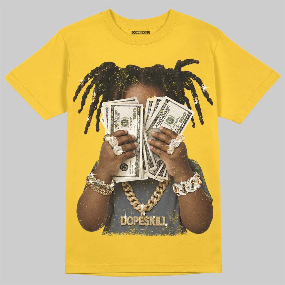 Tour Yellow 4s DopeSkill T-Shirt Rich Youth Graphic