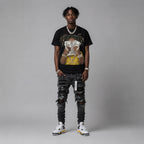 Tour Yellow 4s DopeSkill T-Shirt Rich Youth Graphic