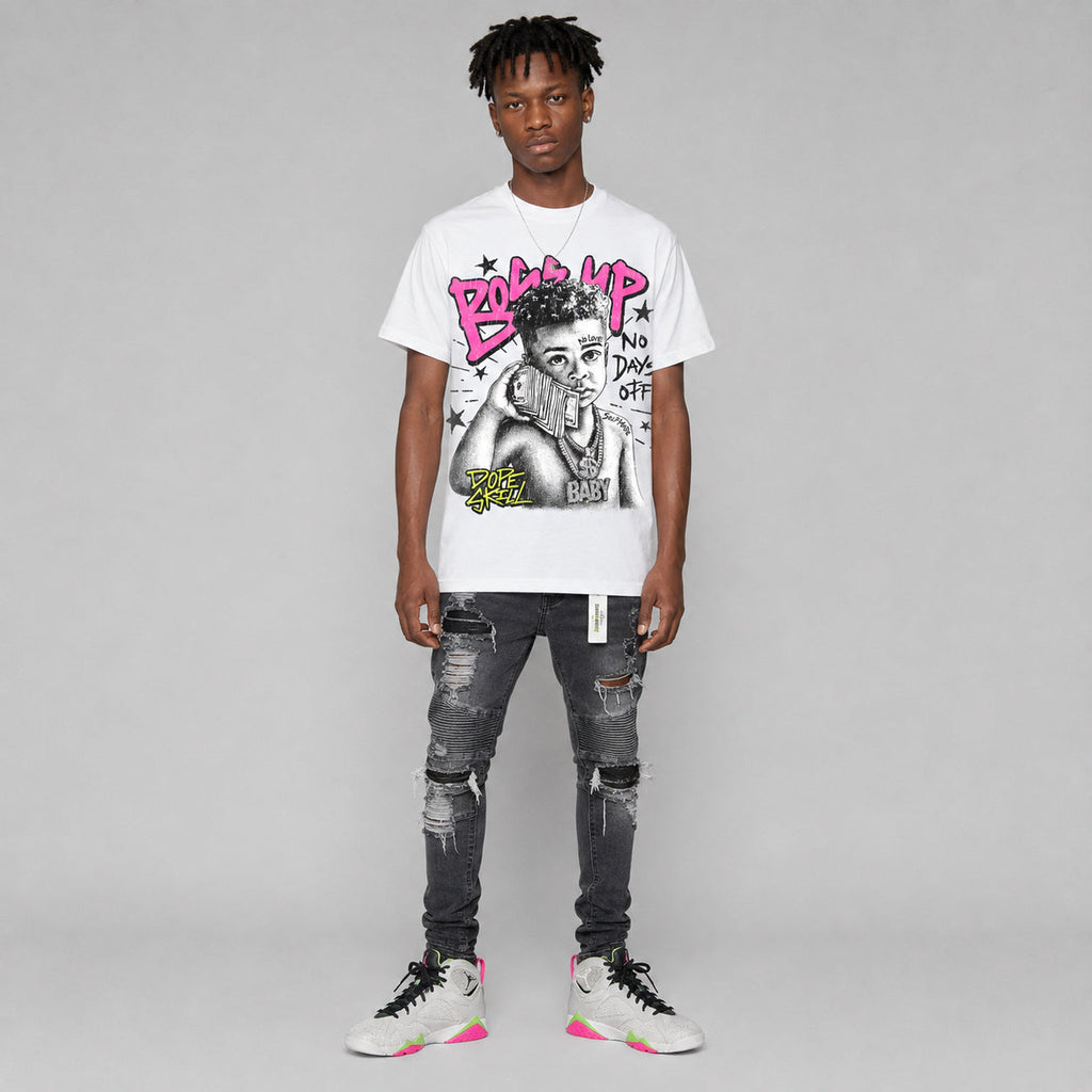 Tennis Day 7s DopeSkill T-Shirt Boss Up Graphic