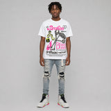Tennis Day 7s DopeSkill T-Shirt Broken Bones Graphic