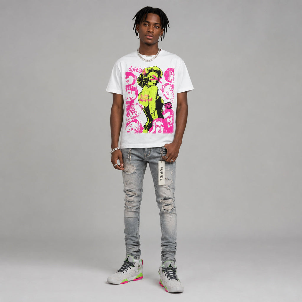 Tennis Day 7s DopeSkill T-Shirt Built Different Graphic
