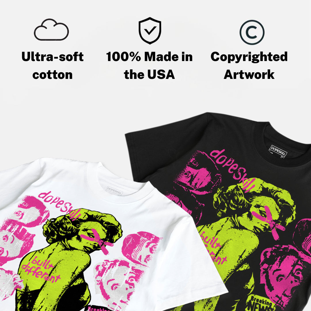 Tennis Day 7s DopeSkill T-Shirt Built Different Graphic