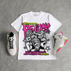 Tennis Day 7s DopeSkill Oversize Print T-Shirt Distorted Realms Graphic