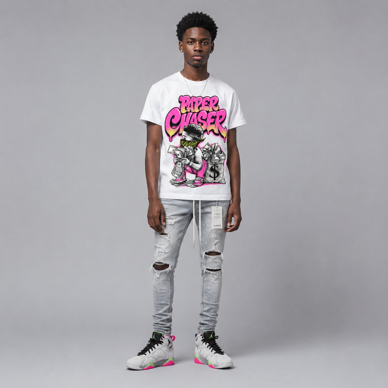 Tennis Day 7s DopeSkill T-Shirt Paper Chaser Boy Graphic