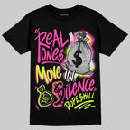 Tennis Day 7s DopeSkill T-Shirt Real Ones Move In Silence Graphic