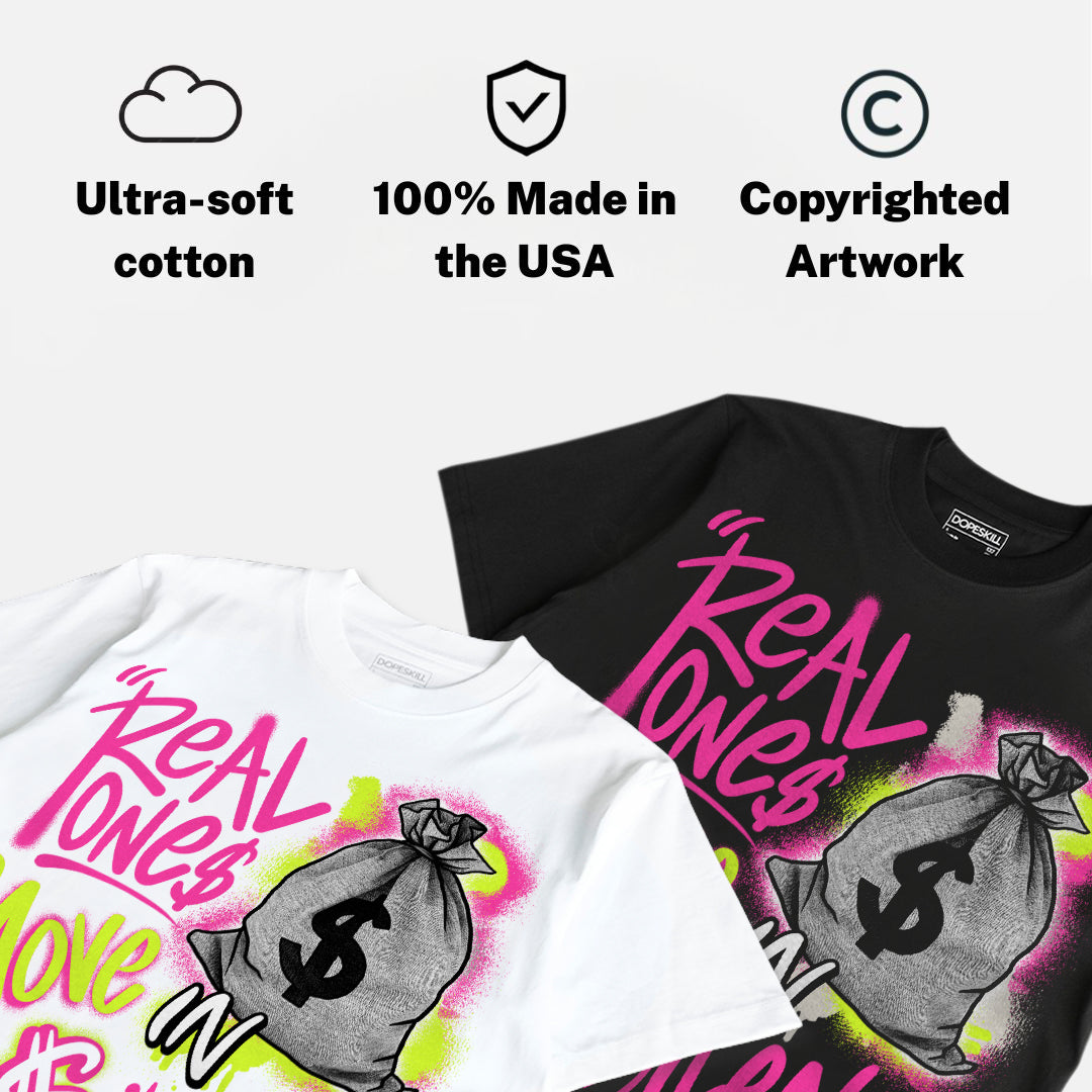 Tennis Day 7s DopeSkill T-Shirt Real Ones Move In Silence Graphic
