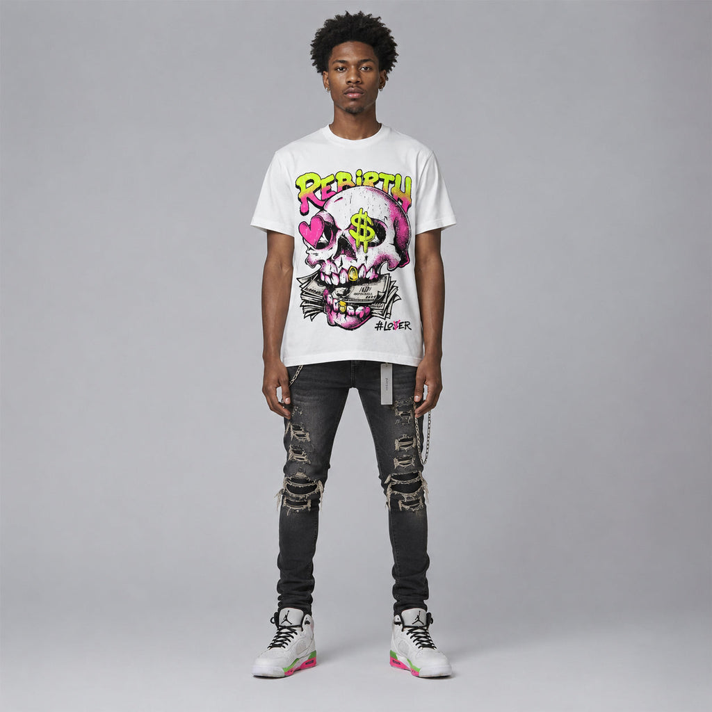 Tennis Day 7s DopeSkill T-Shirt Rebirth Graphic