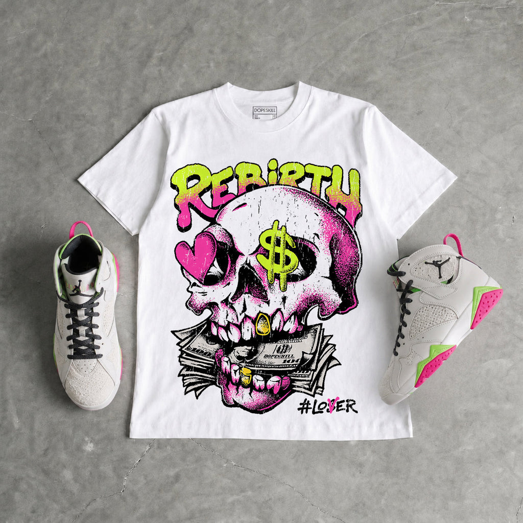 Tennis Day 7s DopeSkill T-Shirt Rebirth Graphic