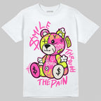 Tennis Day 7s DopeSkill T-Shirt Smile Through The Pain Graphic