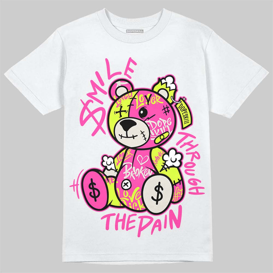 Tennis Day 7s ChanceGift T-Shirt Smile Through The Pain Graphic