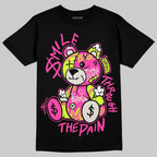 Tennis Day 7s DopeSkill T-Shirt Smile Through The Pain Graphic