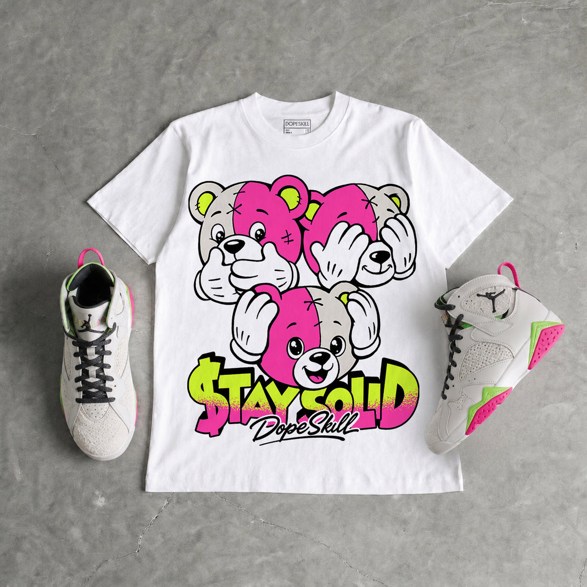 Tennis Day 7s DopeSkill T-Shirt Stay Solid Graphic
